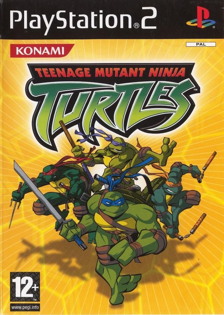 Teenage Mutant Ninja Turtles - OVP - PS2