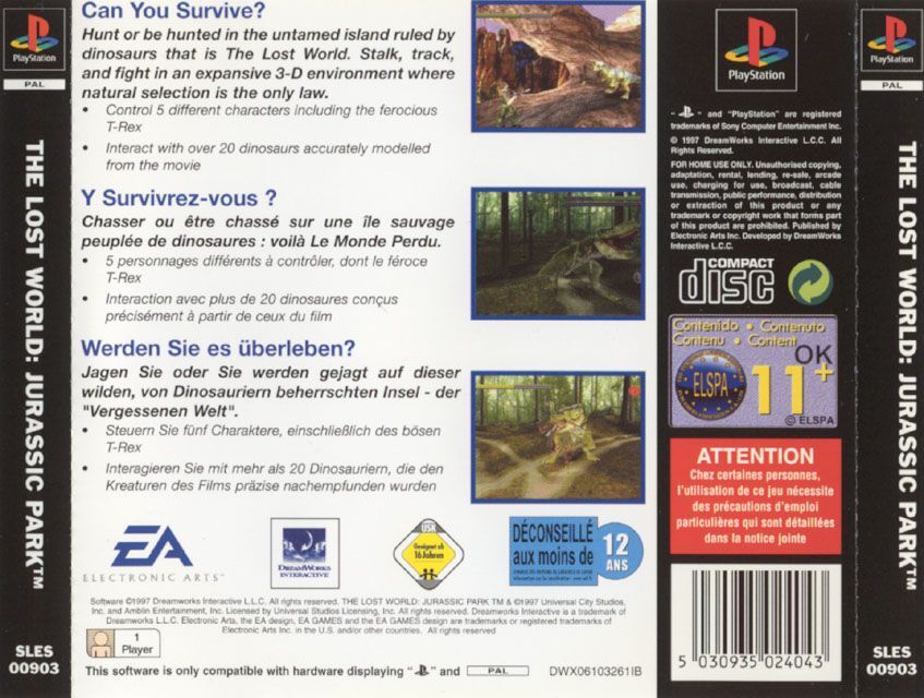 The Lost World: Jurassic Park - EN