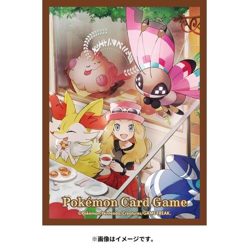 Pokemon Sleeves / Hüllen Card Game Deck - Shield Flower Serena