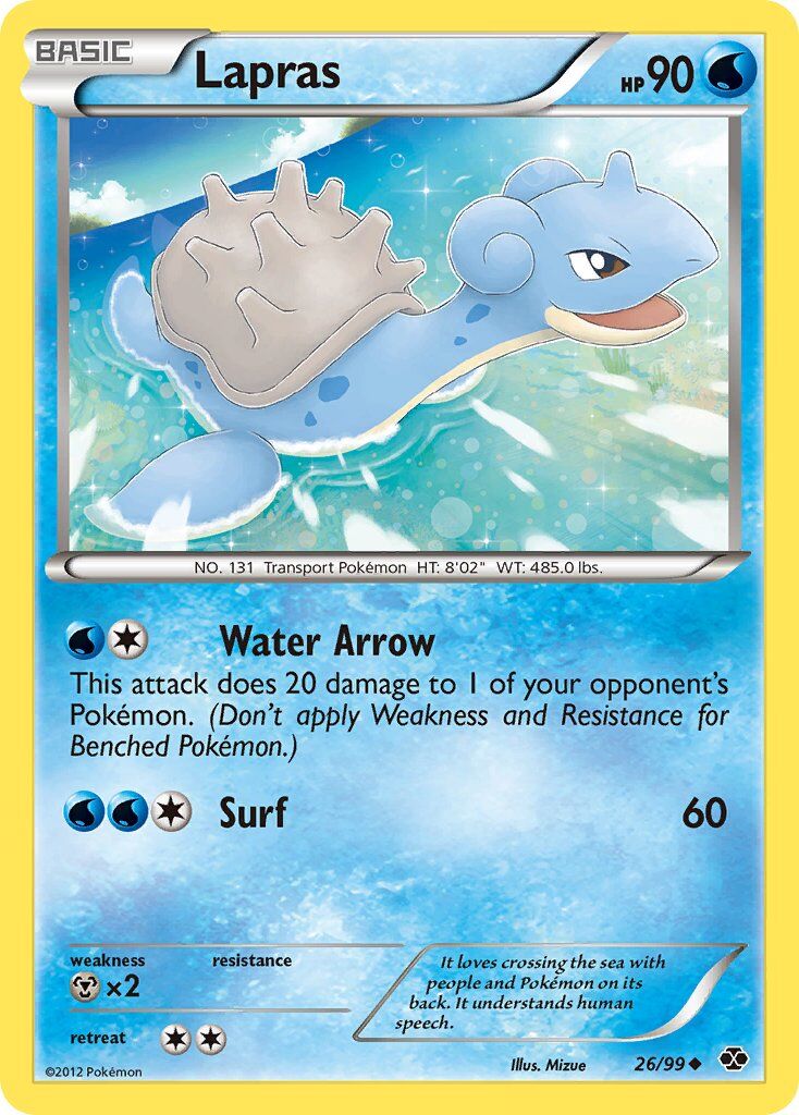 Lapras - 26/99 - EN Lapras - 26/99 - EN