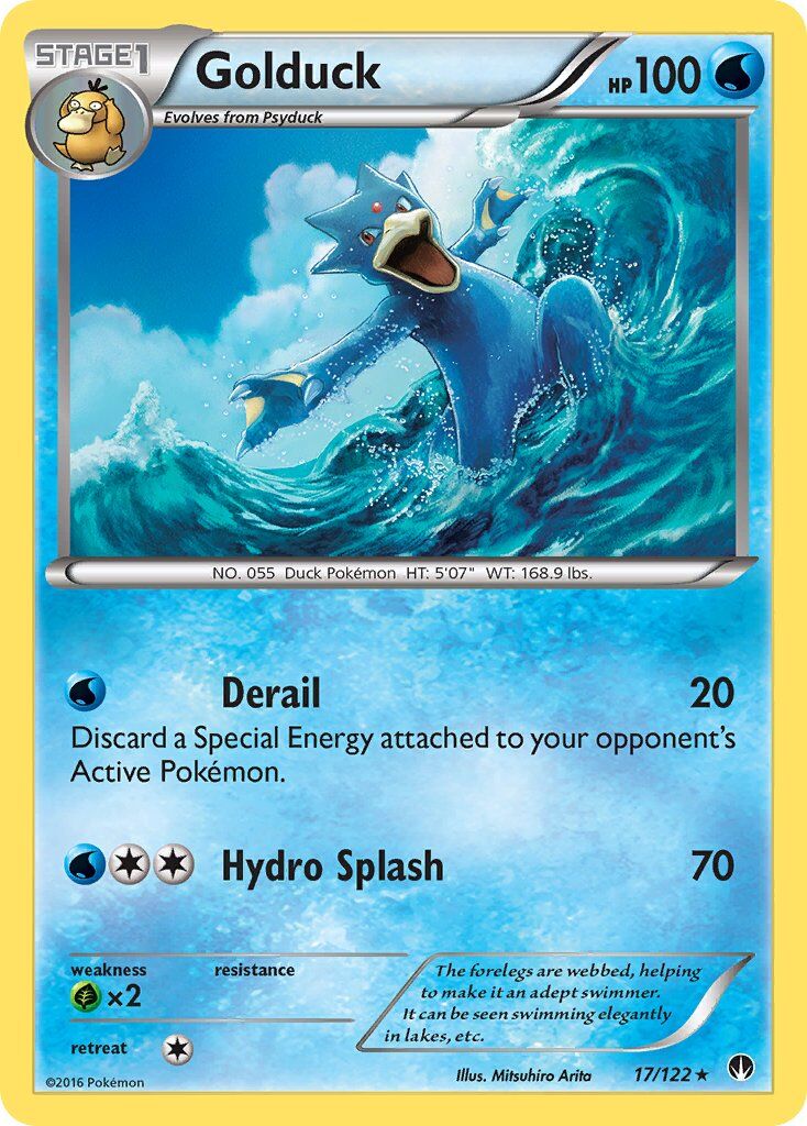 Golduck - 17/122 - EN Golduck - 17/122 - EN