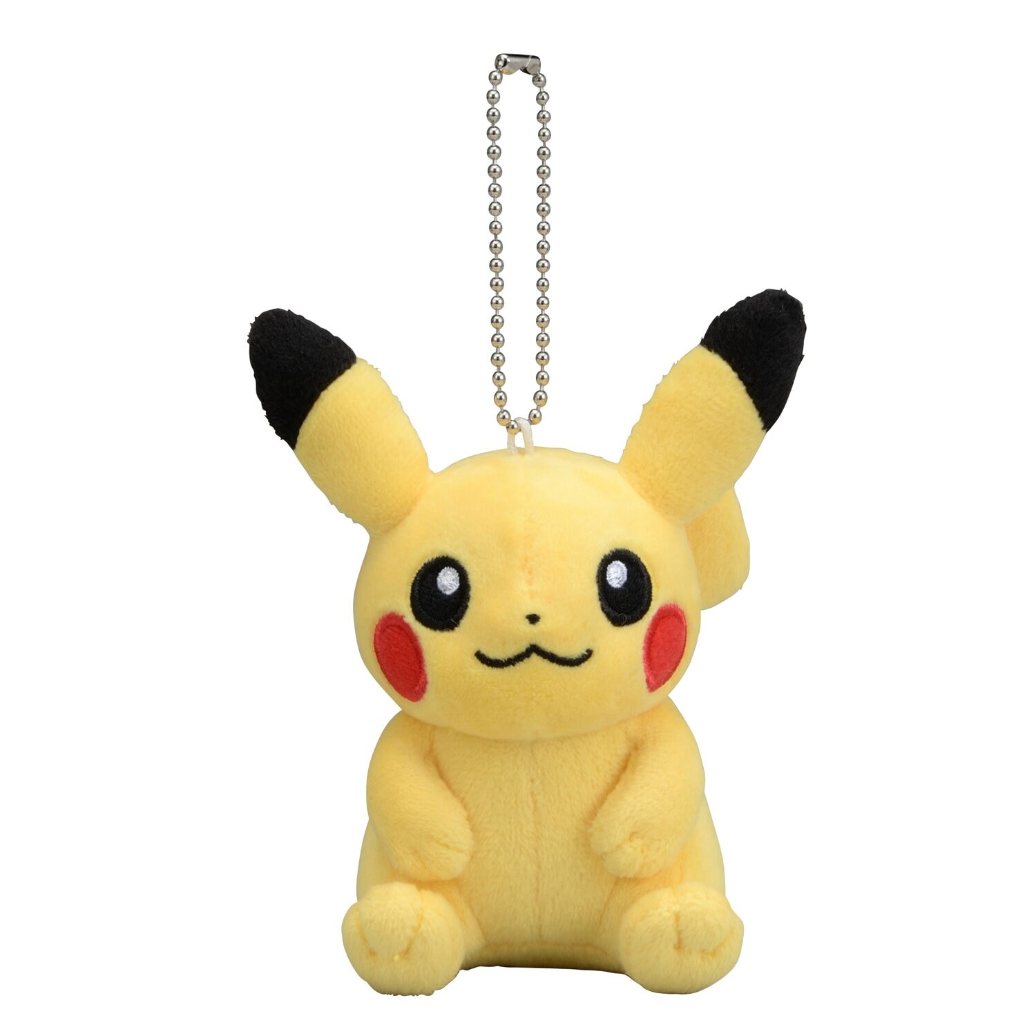 Pikachu Mascot Key Chain (Sitting) - 12 cm