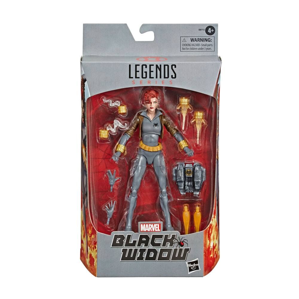 Marvel Legends Series Actionfigur Black Widow Grey Suit 15 cm