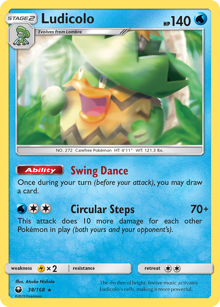 Ludicolo - 38/168 - EN Ludicolo - 38/168 - EN