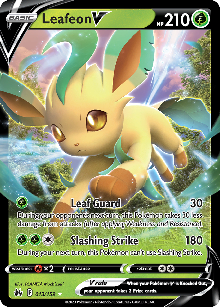Leafeon V - 013/159 - EN Leafeon V - 013/159 - EN