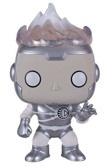 DC Comics POP! Heroes Vinyl Figur White Lantern Firestorm 9 cm DC Comics POP! Heroes Vinyl Figur White Lantern Firestorm 9 cm