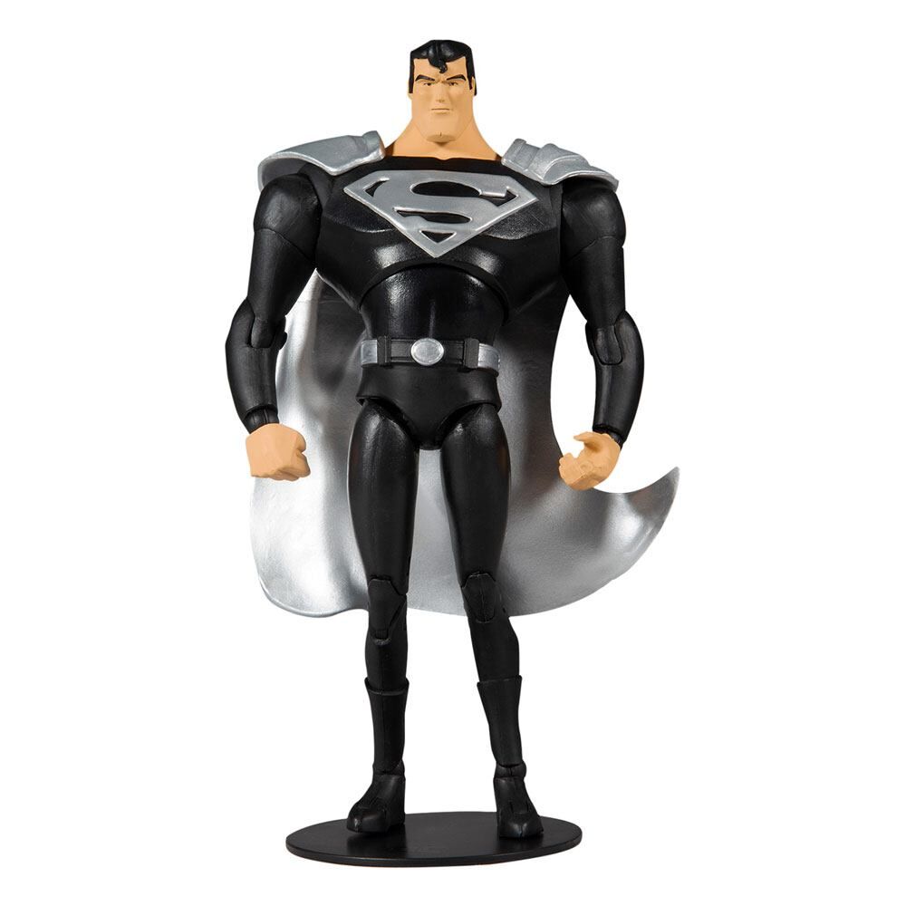 DC Multiverse Actionfigur Superman Black Suit Variant 18 cm