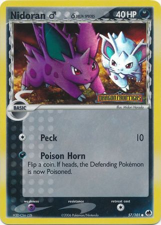 Nidoran Male - 57/101 - Reverse Holo - EN Nidoran Male - 57/101 - Reverse Holo - EN