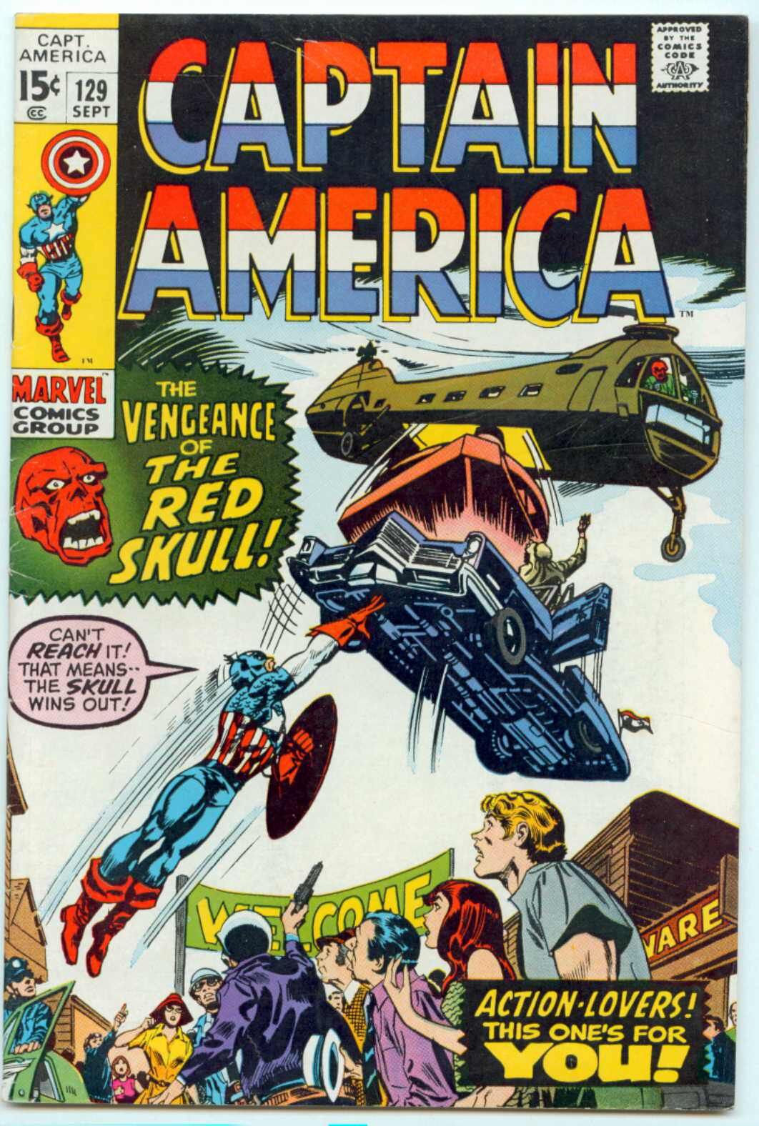Captain America #129