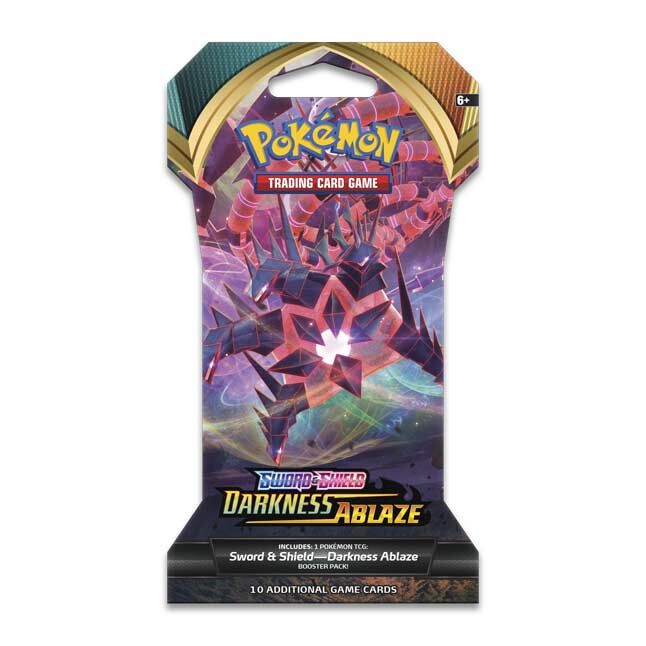 Pokémon Sword & Shield Darkness Ablaze Sleeved Booster - EN