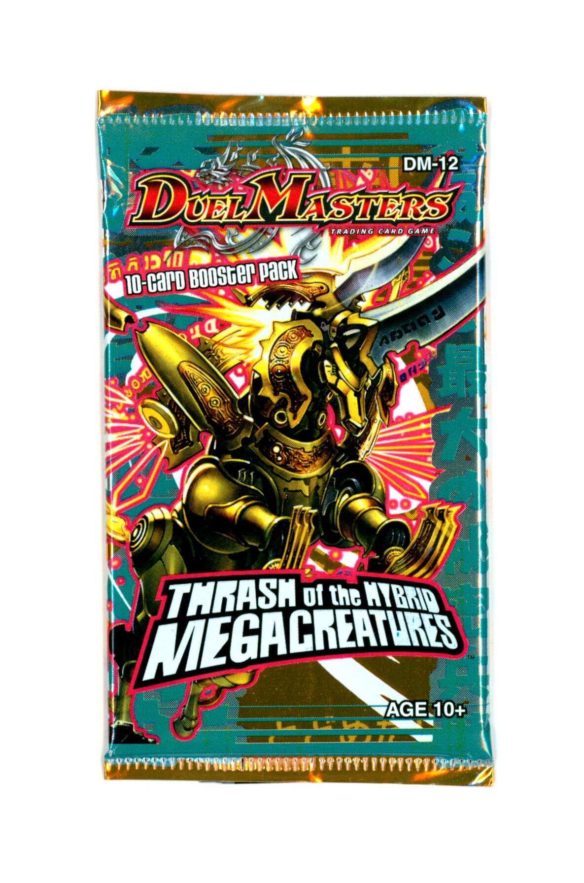 Trash of the hybrid Megacreatures Duel Masters TCG Booster Pack