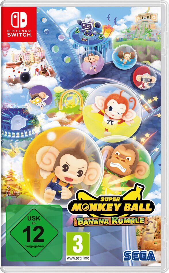 Super Monkey Ball Banana Rumble - NEW Sealed - Nintendo Switch - EN
