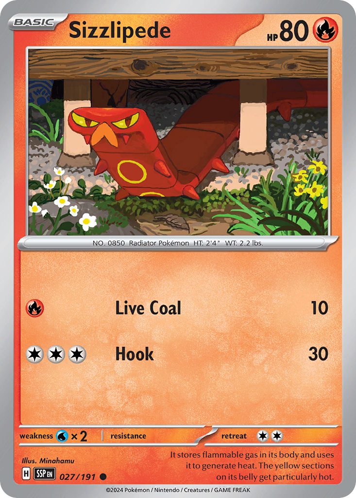 Sizzlipede - 027/191 - EN Sizzlipede - 027/191 - EN