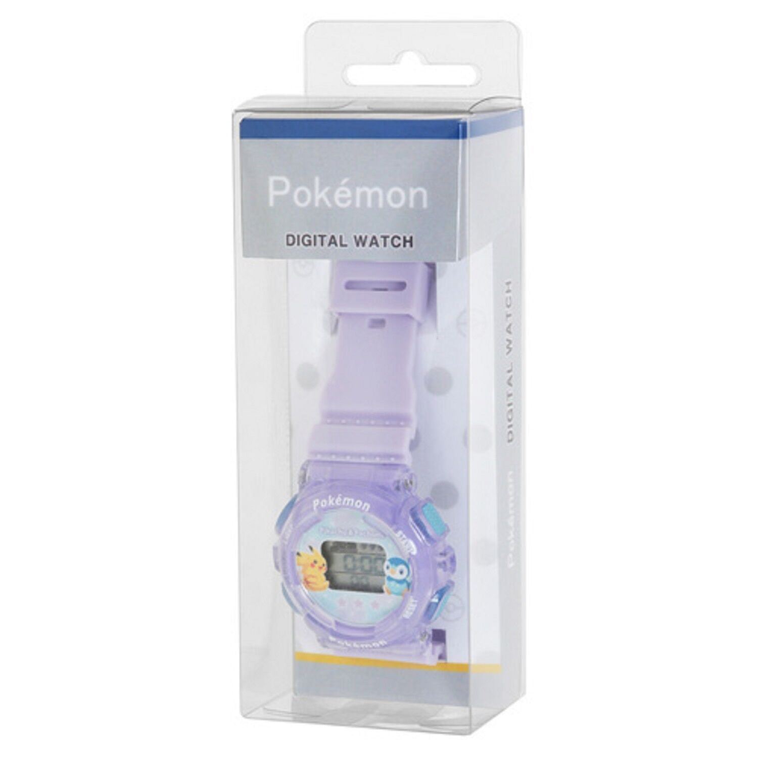 Pokémon Center Original Digital Watch Purple