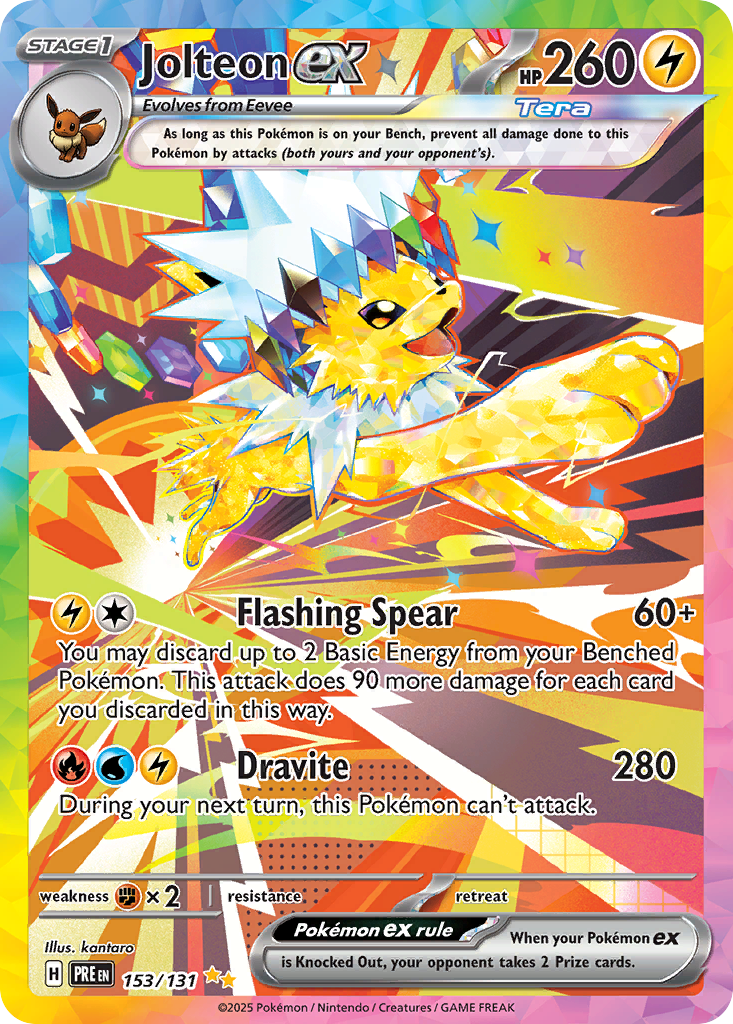 Jolteon ex - 153/131 - EN