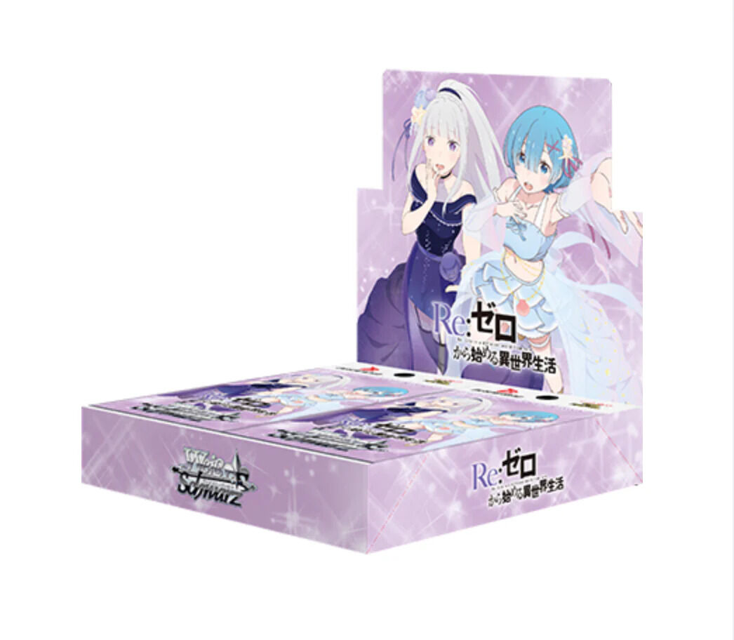Re:Zero- Starting Life in Another World Vol.3 Booster Display (12) - Weiss Schwarz TCG - JP Re:Zero- Starting Life in Another World Vol.3 Booster Display (12) - Weiss Schwarz TCG - JP
