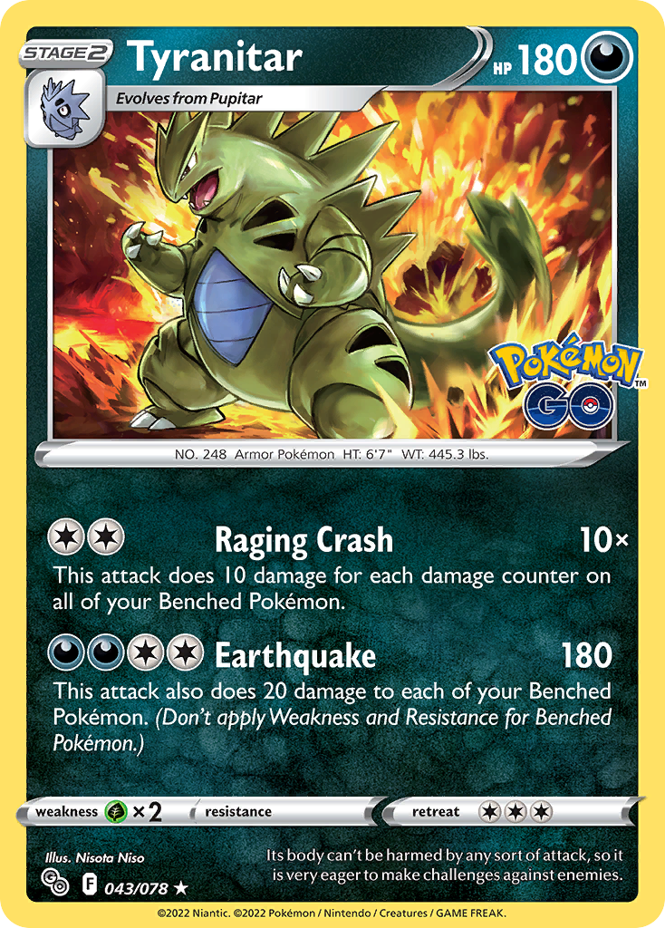 Tyranitar - 043/88 - EN