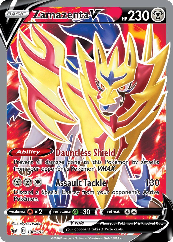 Zamazenta V - 196/202 - EN Zamazenta V - 196/202 - EN