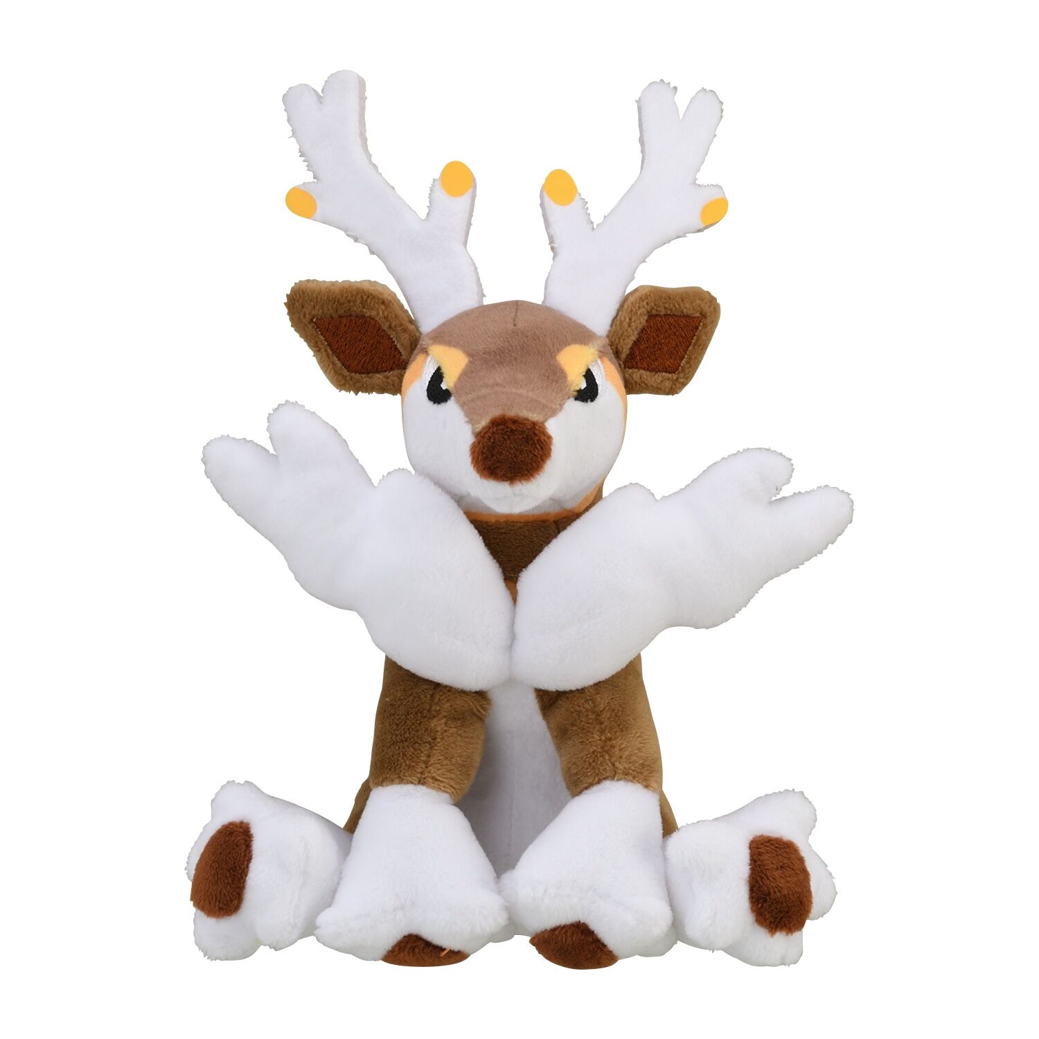 Sawsbuck (Winter Form) Sitting Cuties Plush - 15 cm
