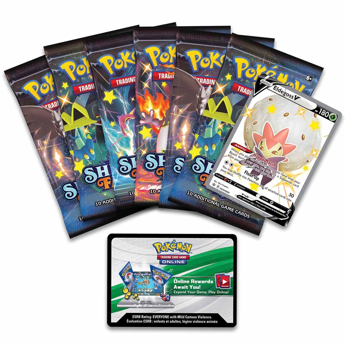 Pokémon Shining Fates Eldegoss-V Tin Box - EN