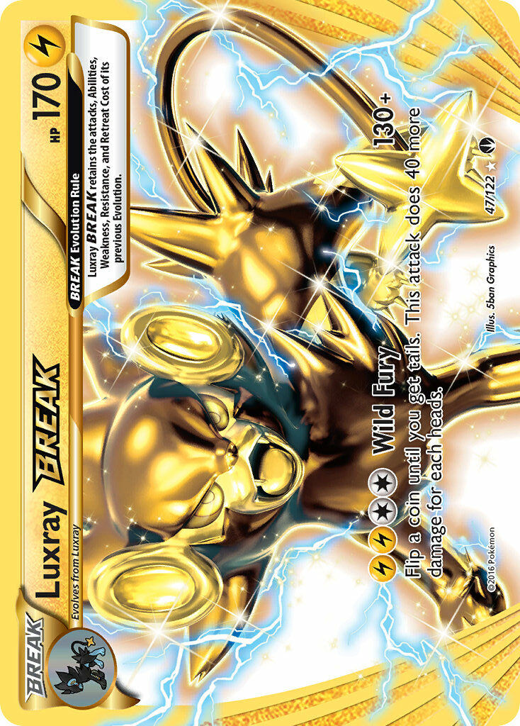 Luxray BREAK - 47/122 - EN