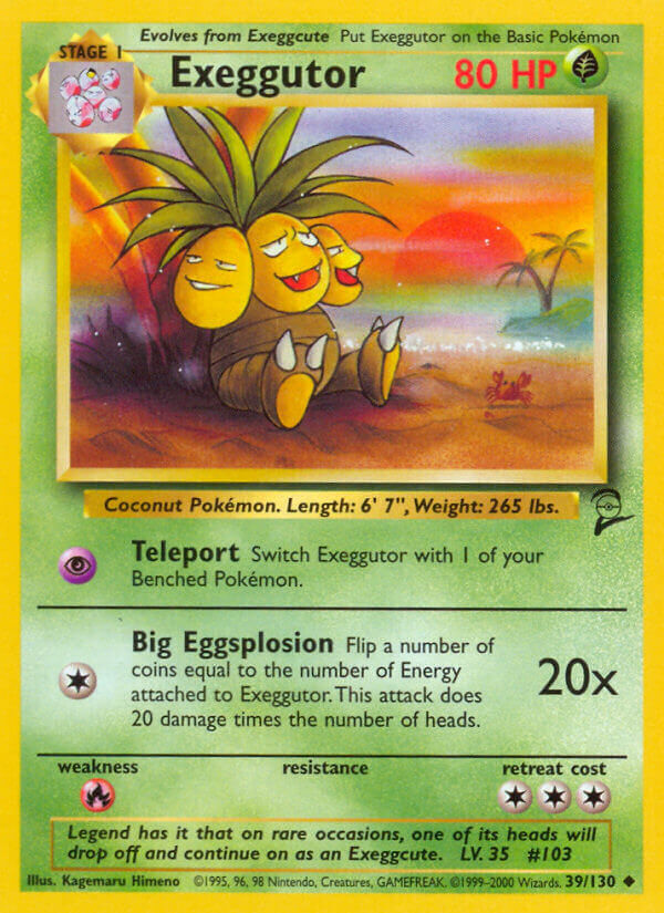 Exeggutor - 39/130 - EN
