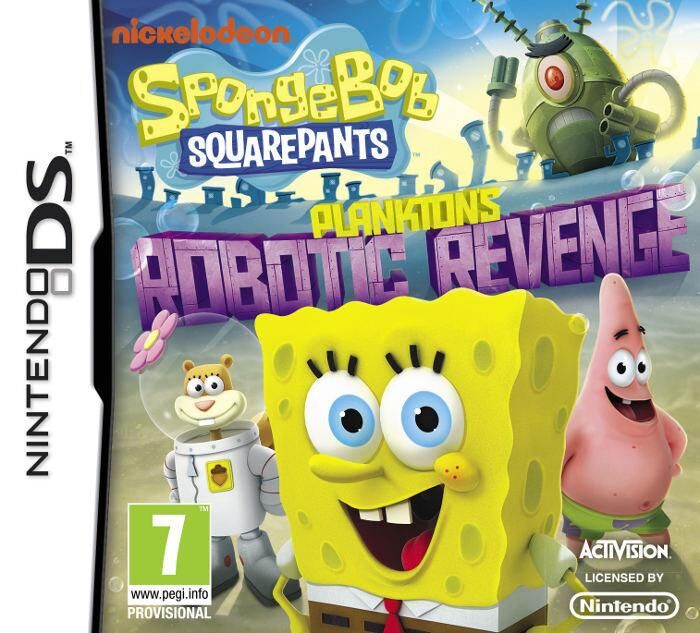 SpongeBob SquarePants: Plankton‚Äôs Robotic Revenge - Nintendo DS - EN