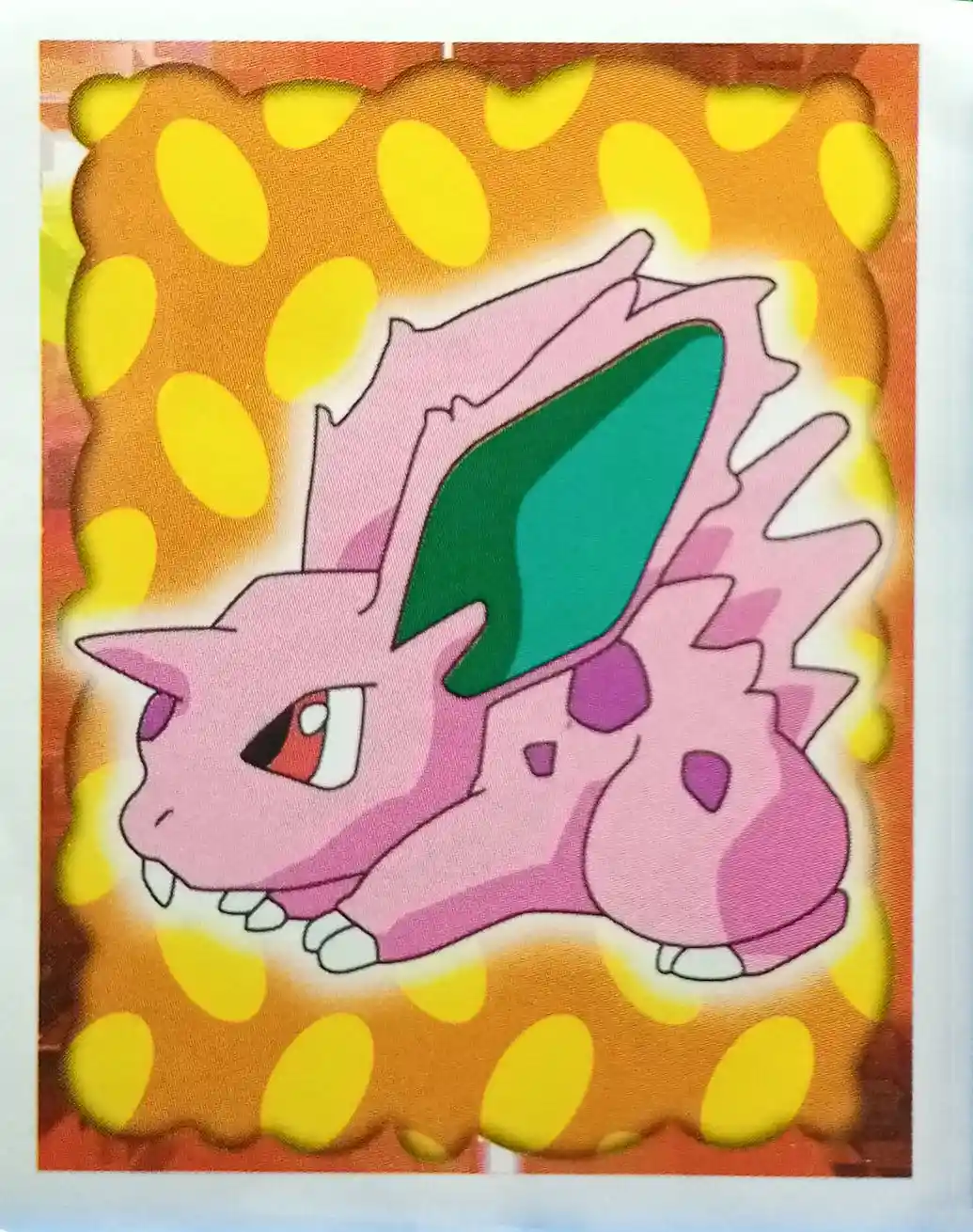 Nidoran♂ (male) - 32 - Merlin Sticker Series 1