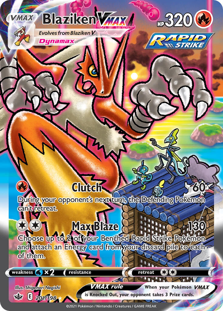 Blaziken VMAX - 201/198 - EN