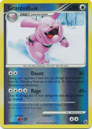 Granbull - 39/106 - Reverse Holo - EN