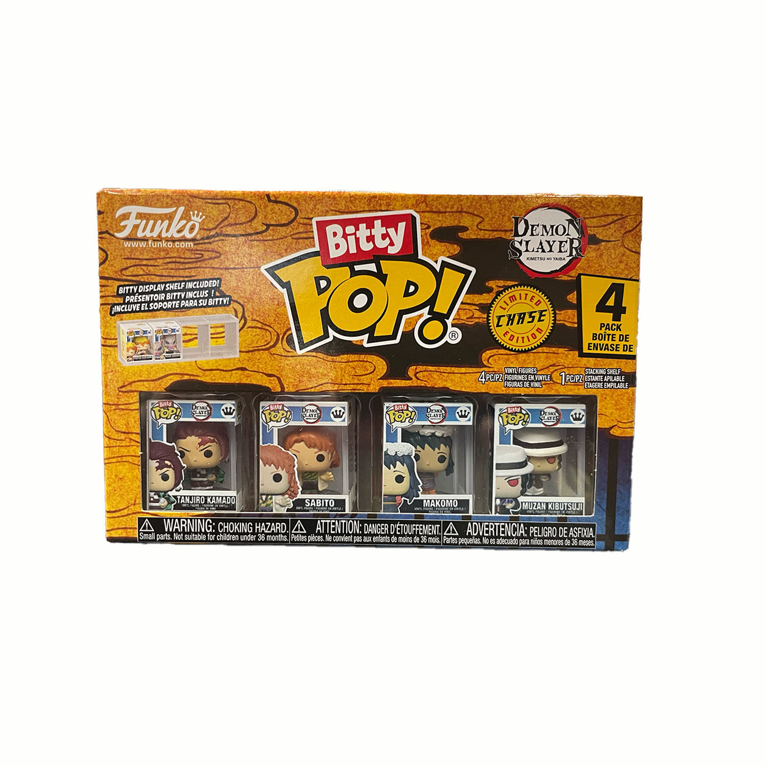 Demon Slayer: Kimetsu no Yaiba Bitty POP! Vinyl Figuren 4er-Pack Tanjiro 2,5 cm V2 Demon Slayer: Kimetsu no Yaiba Bitty POP! Vinyl Figuren 4er-Pack Tanjiro 2,5 cm V2