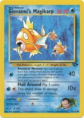 Giovanni’s Magikarp - 73/132 - Unlimited - EN