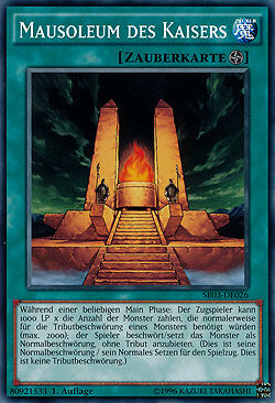 Mausoleum des Kaisers - Yu-Gi-Oh!