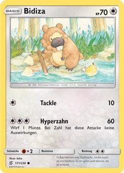 Bidiza 171/236 - Pokémon TCG