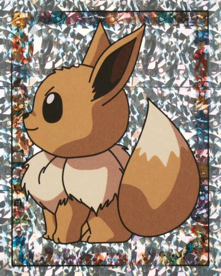 Eevee-Prism - S21 - Merlin Sticker Series 1 Eevee-Prism - S21 - Merlin Sticker Series 1
