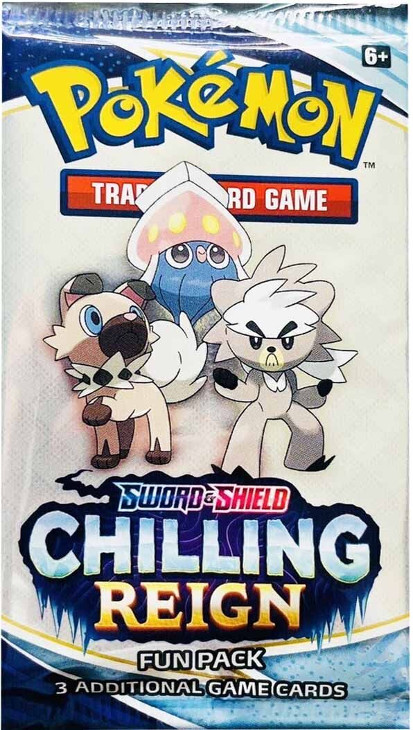 Pokémon Sword & Shield Chilling Reign Fun Pack Booster - EN