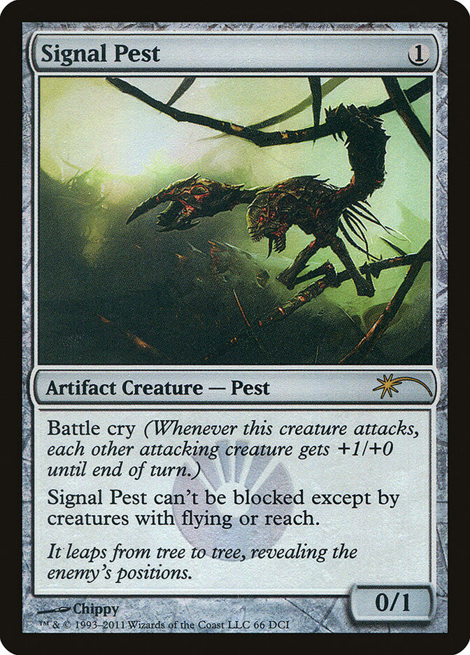 signal-pest-wpn-promo-holo-mtg-near-mint-en Signal Pest - WPN Promo Holo - MTG - Near Mint - EN