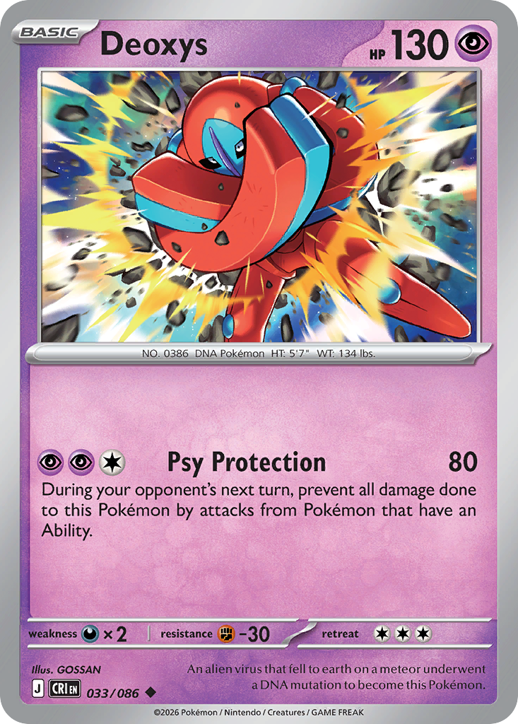 Deoxys - 033/086 - EN