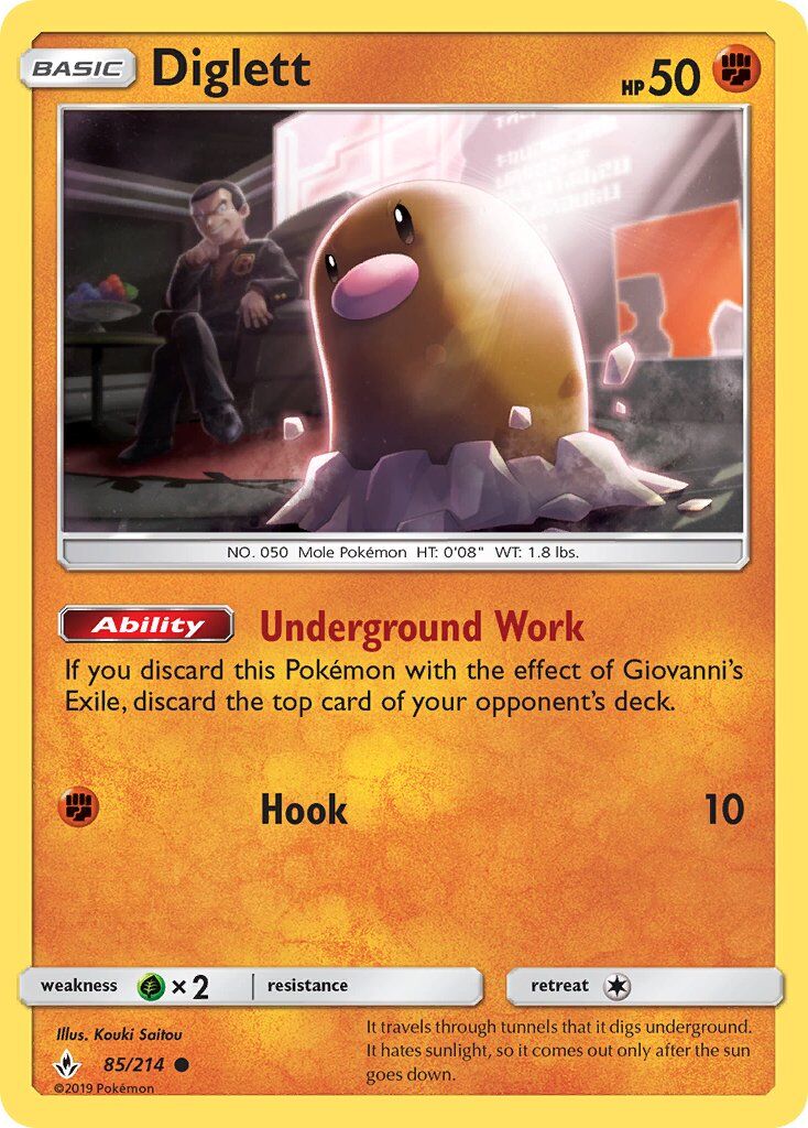 Diglett - 85/214 - EN Diglett - 85/214 - EN