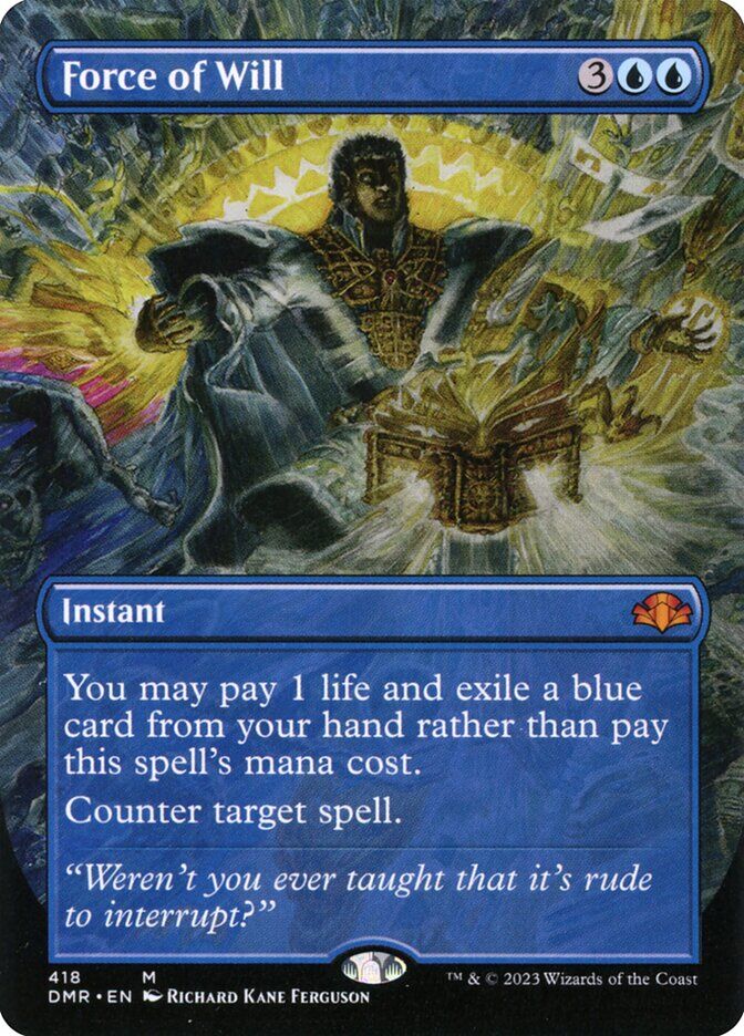Force of Will - DMR 418 - Foil - EN - NM