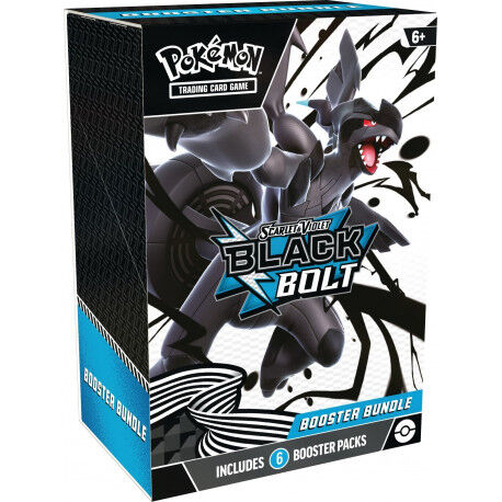 Pokémon TCG: Scarlet & Violet SV10.5 - Black Bolt Booster Bundle - EN Pokémon TCG: Scarlet & Violet SV10.5 - Black Bolt Booster Bundle - EN