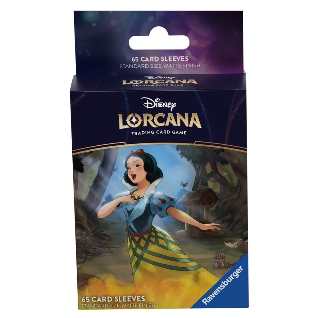 Disney Lorcana 4: Kartenhüllen "Schneewitchen" (65 Sleeves) - EN Disney Lorcana 4: Kartenhüllen "Schneewitchen" (65 Sleeves) - EN
