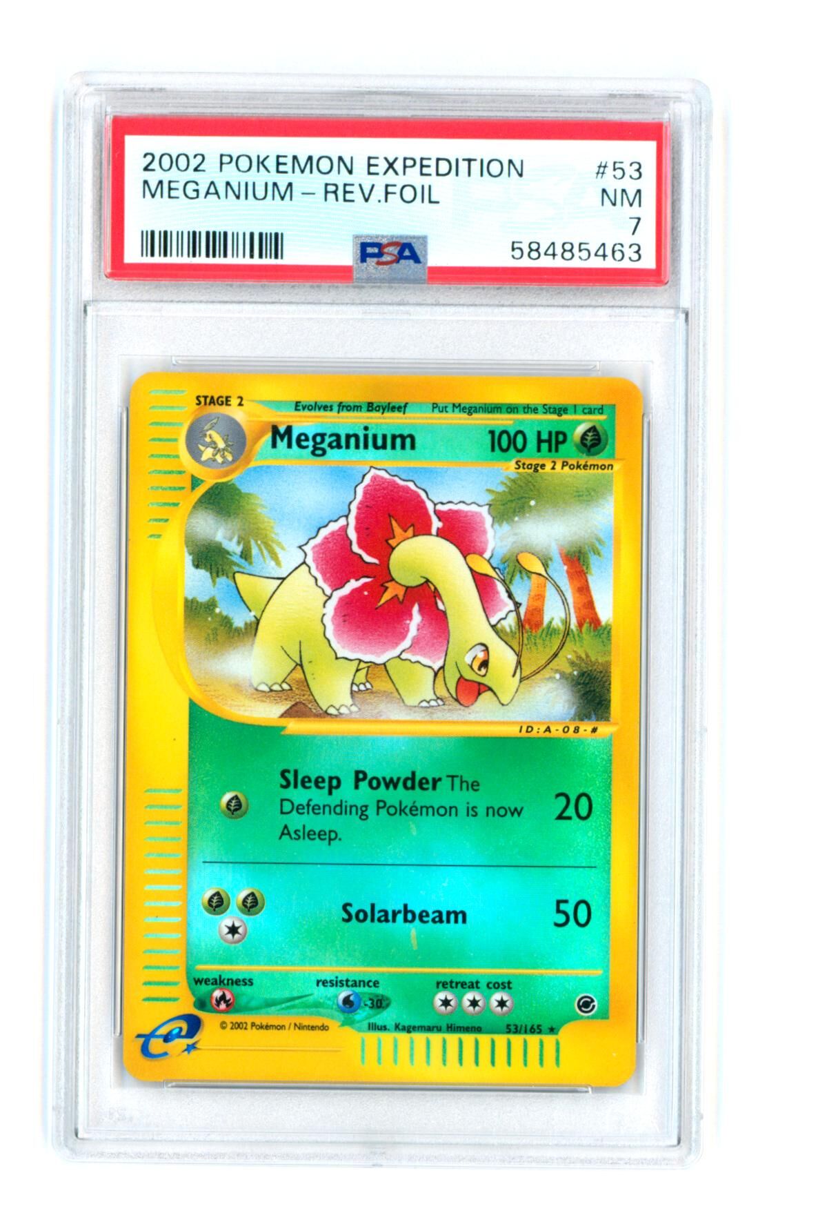 meganium-53-165-expedition-reverse-holo-psa-7-nm-pokemon-58485463 Meganium 53/165 - Expedition - Reverse Holo - PSA 7 NM - Pokémon