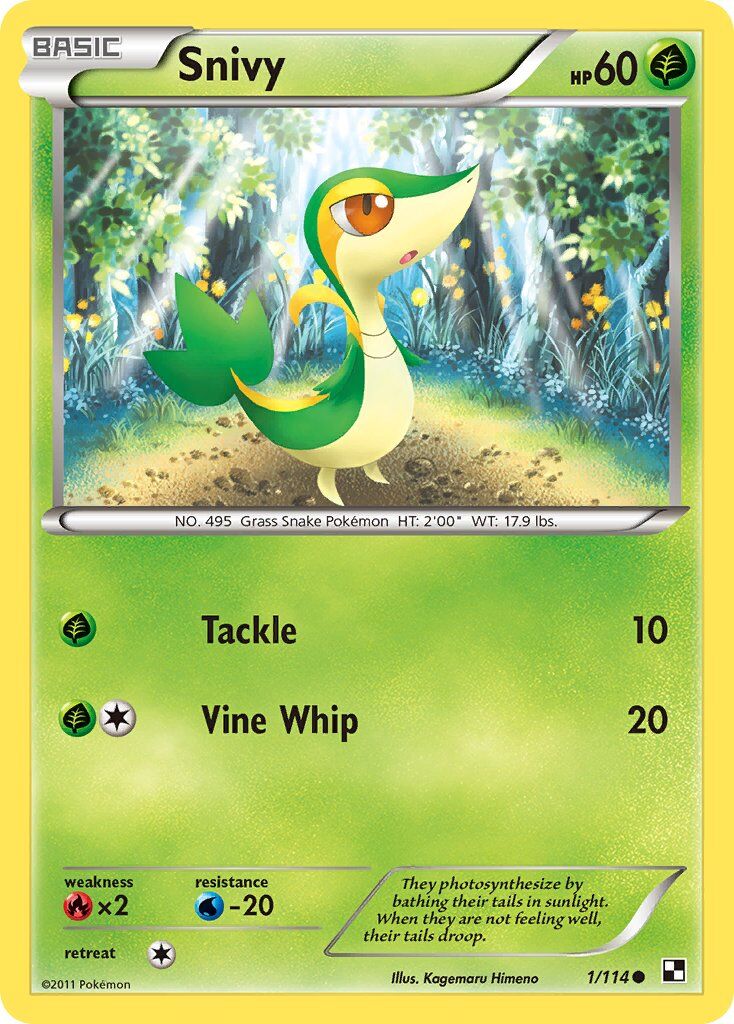 Snivy - 1/115 - EN