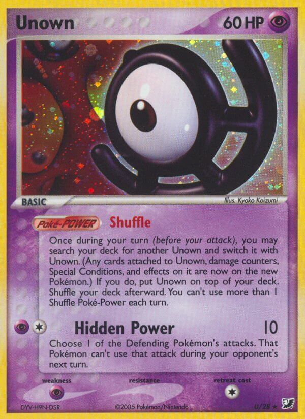 Unown - U/115 - EN Unown - U/115 - EN