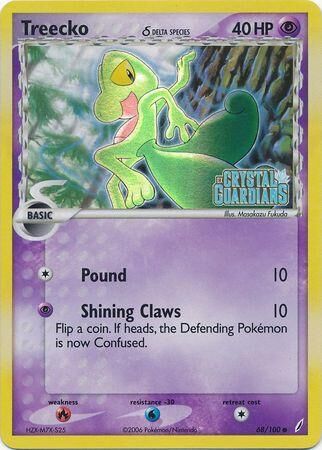 Treecko - 68/100 - Reverse Holo - EN