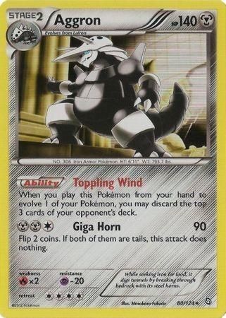 Aggron 080/124 - Pokémon TCG