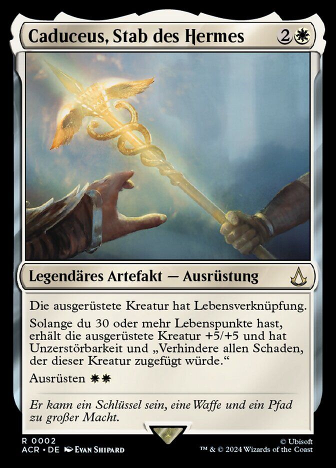 Caduceus, Staff of Hermes - ACR 2 - Normal - DE - NM