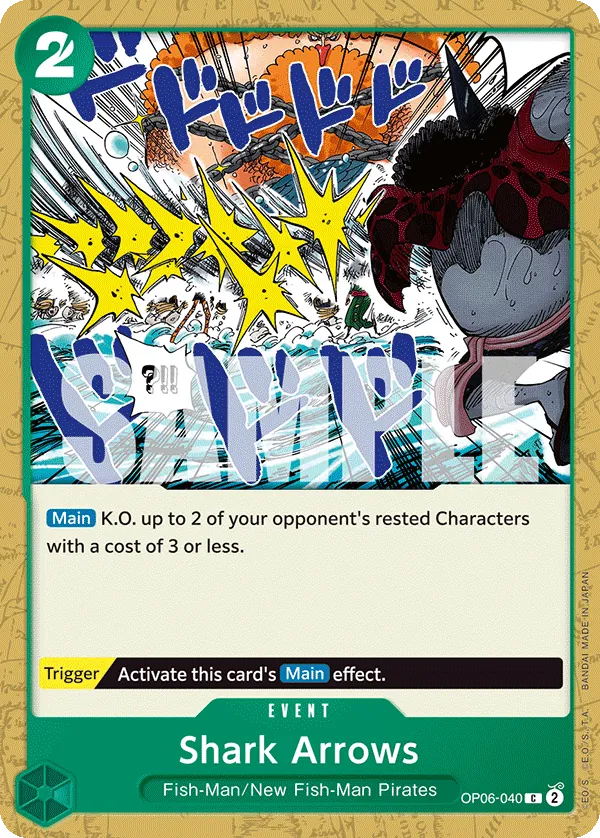Shark Arrows - OP06-040 Shark Arrows - OP06-040