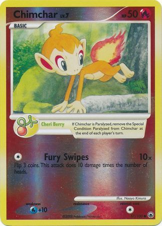 Chimchar - 57/100 - Reverse Holo - EN